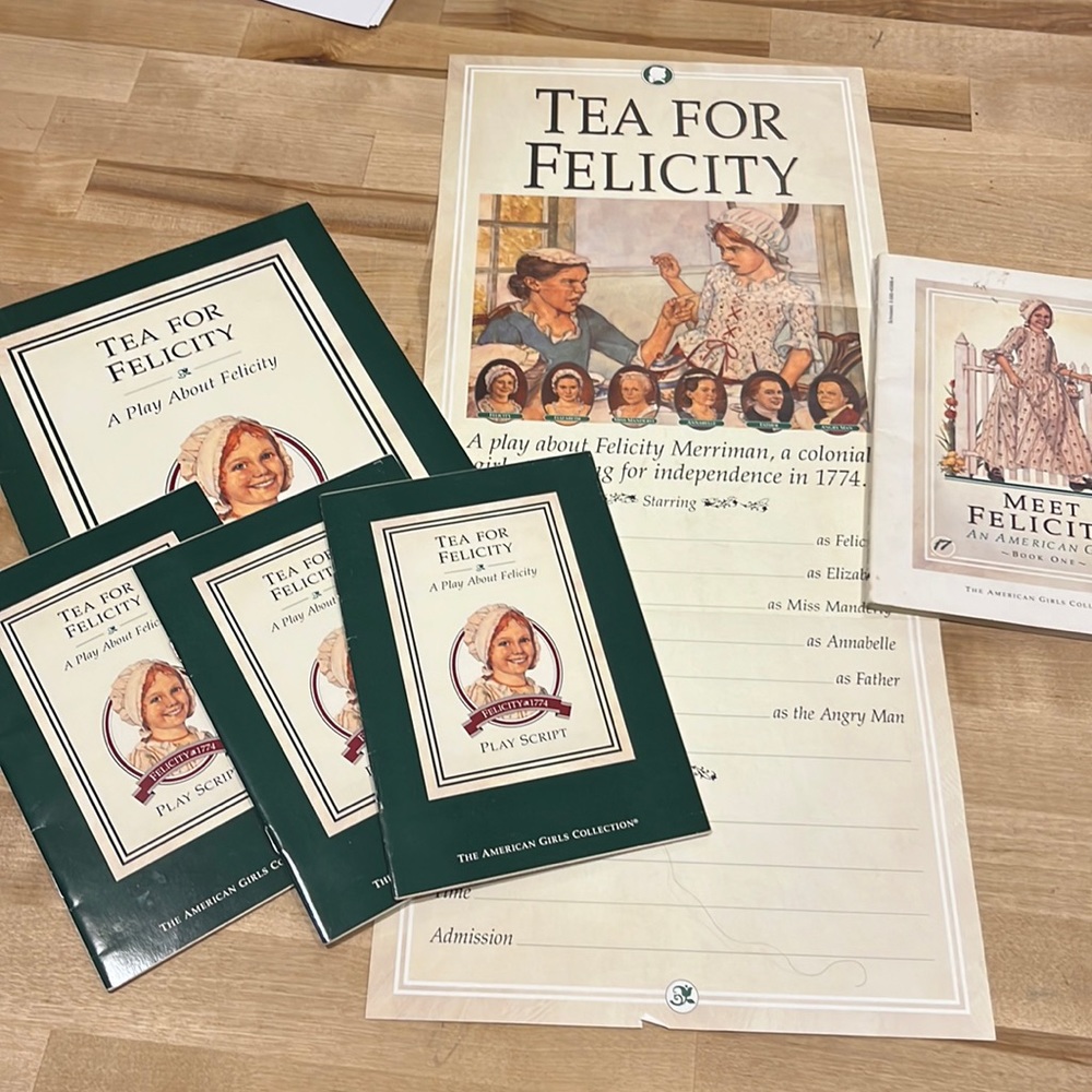 American Girl 1994 Felicity Theatre Kit - A Play About Felicity Book